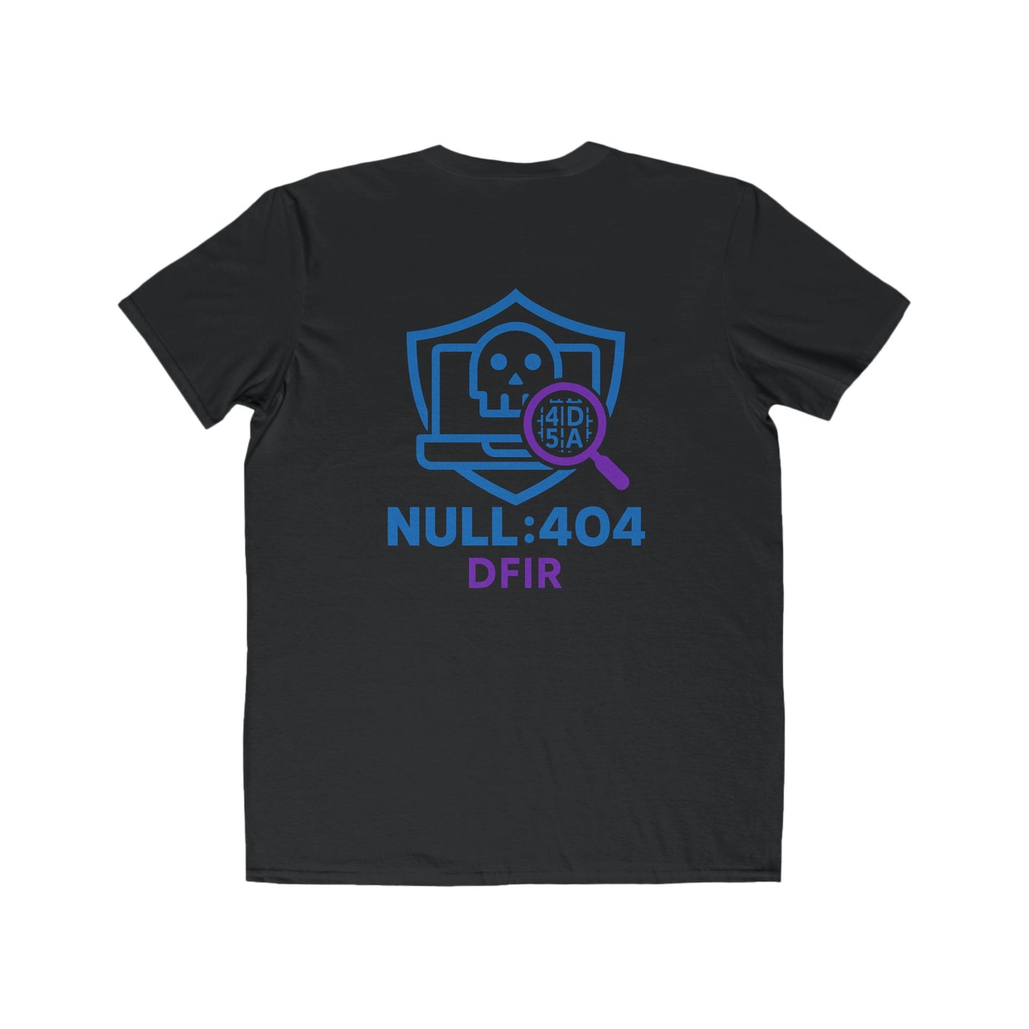 Men's Lightweight Fashion Tee - NULL:404 DFIR Graphic Tee, Casual Shirt for Tech Lovers, Cybersecurity Apparel, Gift for Nerds