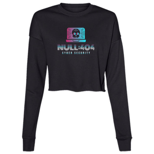 Null404 Ladies' Cropped Fleece Crew