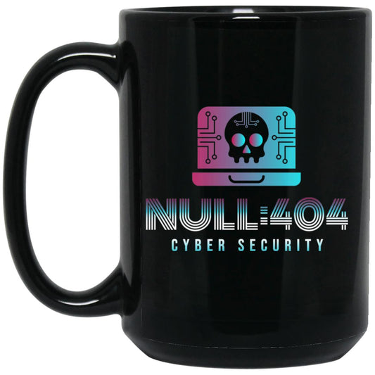 Null Mug 15 oz. Black Mug